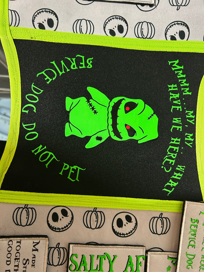 Glow in the Dark Oogie Vest set. (Please read full description before purchasing)