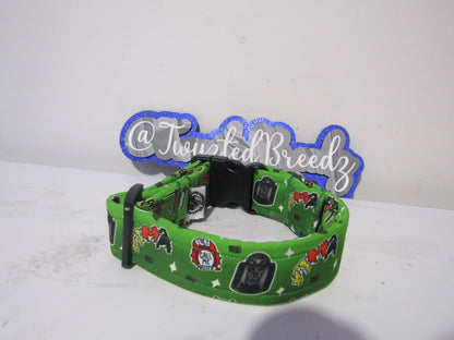 Premade 1.5" Green Gradient Hocus Pocus Collar