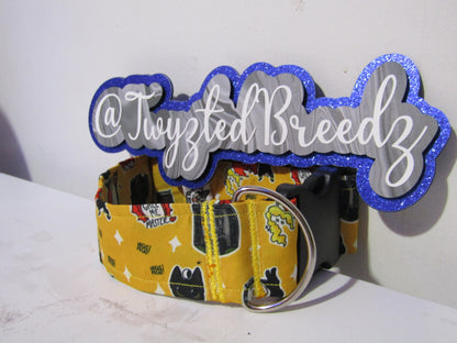 Premade 2" Yellow Hocus Pocus Collar