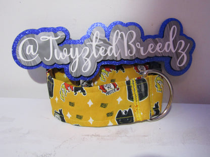 Premade 2" Yellow Hocus Pocus Collar