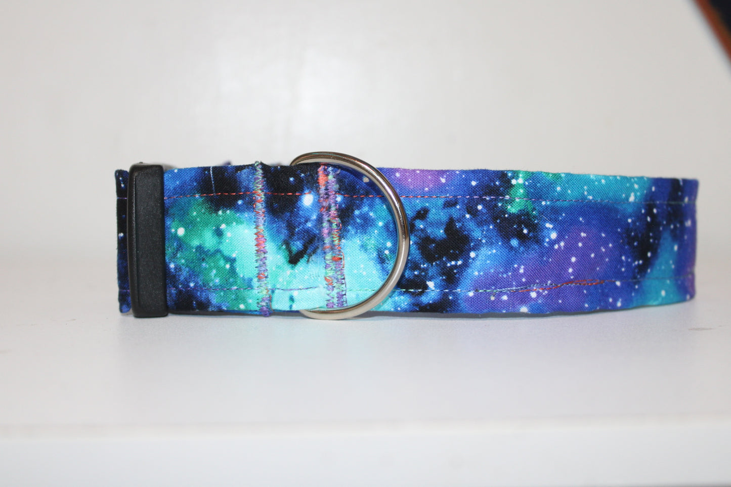 1.5" Purple, Blue , & Green Nebula Collar