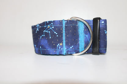 2" Blue Constellation Collar