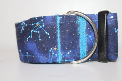 2" Blue Constellation Collar