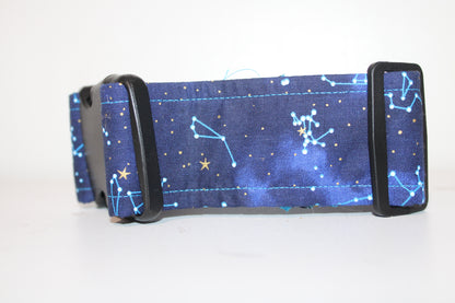 2" Blue Constellation Collar