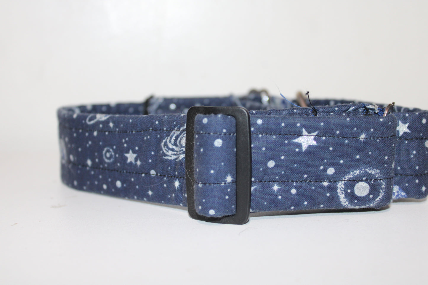 1.5" Blue Galaxy Martingale Collar