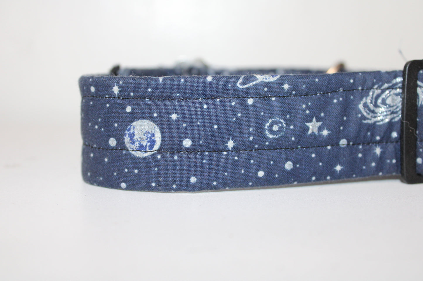 1.5" Blue Galaxy Martingale Collar