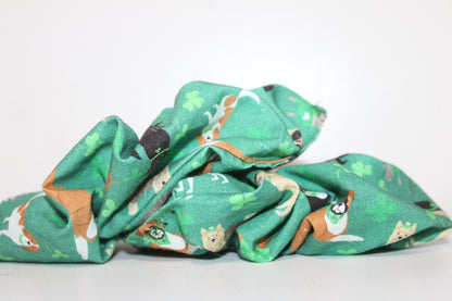 Irish Dog Scrunchies