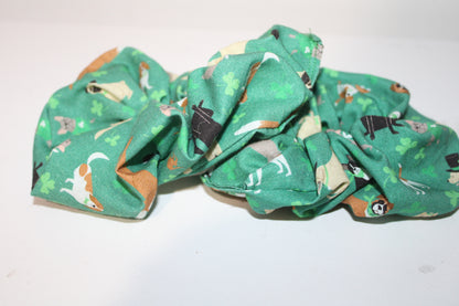 Irish Dog Scrunchies