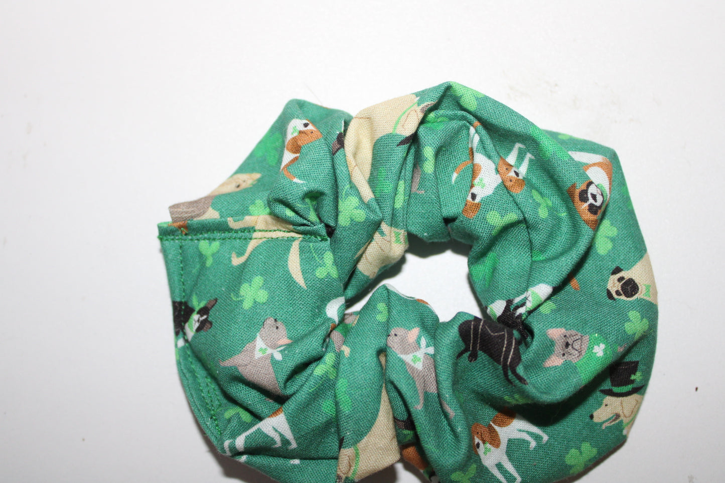 Irish Dog Scrunchies