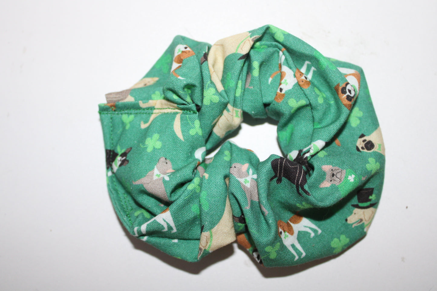 Irish Dog Scrunchies