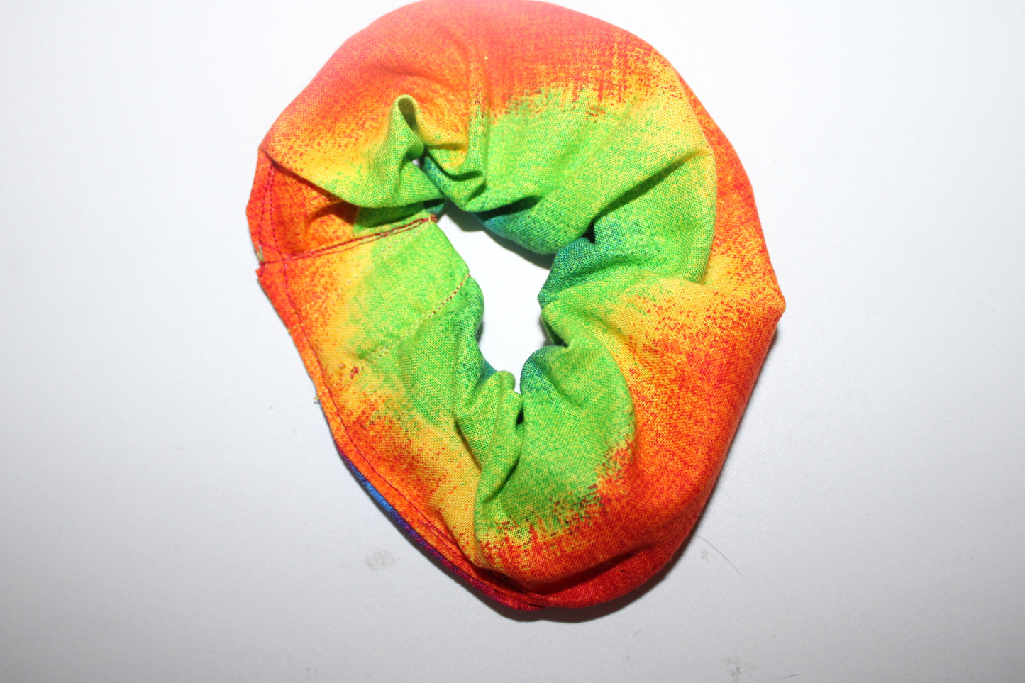 Rainbow tie dye Scrunchies